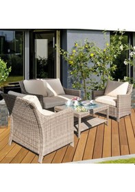 Resim Sunfun Rattan Laguna Oturma Grubu,Bahçe Oturma Grubu 