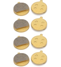 Resim Vkemall Elektrikli Bisiklet Fren Balatası - Dağ Bisikleti Yağlı Fren İçin Keton Bazlı Tam Metal Disk Fren Balatası M355/m446 Uyumlu, 4 Çift Paket 