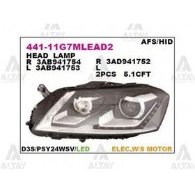 Resim Far Passat 2010-2015 Sol Xenon-led Oem No:3ab941753 Adet 