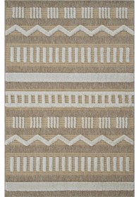 Resim Cool Halı Safari 676 Sarı İskandinav Halı Yolluk Dekoratif Etnik Halı Natural Mutfak Halısı Rustik Retro Halı 