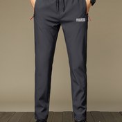 Resim Erkek Casual Uzun Pantolon Baskılı, %100 Polyester, Nefes Alabilir ve Hızlı Kuruyan, Fermuar Cebi, Normal Beden, Dokuma Kumaş, 110g/m², Koşu, Dağcılık, Günlük Giyim - İlkbahar/Yaz/Sonbahar Spor Stili 