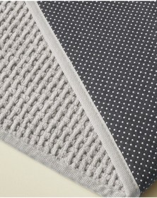 Resim English Home Waffle Weave Kaydırmaz Taban Banyo Paspası 50x80 Cm Gri Gri 