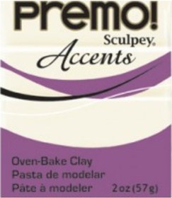 Resim Hobi-Marketart Sculpey Premo Ekstra Efektli Polimer Kil 5527 White Translucent - 220111198 
