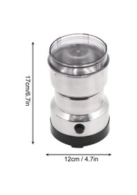 Resim Elektrikli Kahve Baharat Bakliyat Öğütücü Makine Metal 