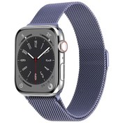 Resim Watch 7 45mm Uyumlu Krd-01 Metal Hgea Kordon-derin Mor 
