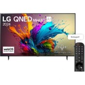 Resim LG 86QNED91T6A 86" 218 Ekran Uydu Alıcılı 4K Ultra HD webOS Smart MiniLED TV 