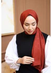 Resim Silk Home Deluxe Şal 40003-12 Kiremit 