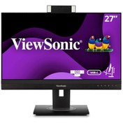 Resim ViewSonic 27" IPS VG2756V-2K 5MS 60HZ HDMI-DP GLaN Web Kameralı Pivot Video Konferans Monitörü Viewsonic