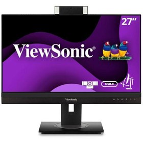 Resim ViewSonic 27" IPS VG2756V-2K 5MS 60HZ HDMI-DP GLaN Web Kameralı Pivot Video Konferans Monitörü 