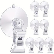 Resim 4 Adet Balık Tankı Bitki Sabitleyici - Güvenli Tutucu Klipsler, Akvaryum Bitkileri için Dayanıklı Beyaz Plastik, Kolay Kurulumlu Tatlı ve Tuzlu Su Dekorasyonu 