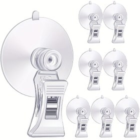 Resim 4 Adet Balık Tankı Bitki Sabitleyici - Güvenli Tutucu Klipsler, Akvaryum Bitkileri için Dayanıklı Beyaz Plastik, Kolay Kurulumlu Tatlı ve Tuzlu Su Dekorasyonu 