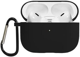 Resim Microsonic AirPods Pro 3 Liquid Silicone Lansman Siyah [AirPods Pro 3 ile Uyumlu Kılıf - Siyah] 