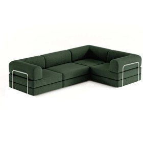 Resim MiniWood Modüler Legom L Koltuk 