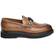 Resim Marcomen 19578 Erkek Hakiki Deri Loafer Ayakkabı Taba-taba Taba 