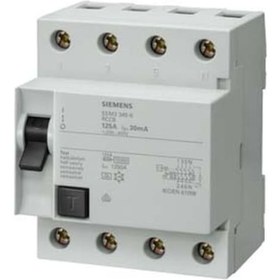 Resim Sıemens 5Sm3645-6 Kaçak Akım Rölesi 125A 300Ma 400V 3Faz 