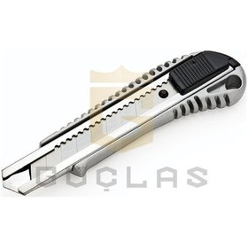 Resim Metal Maket Bıçağı - Metal Falçata + Yedek Uç 10 Adet 