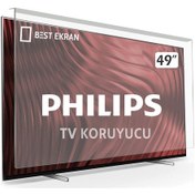 Resim Best Ekran Philips Uyumlu 49PUS8303 TV Ekran Koruyucu - 49" 123 CM TV Ekran Koruyucu 