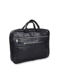 Resim Özdemirler Deri Siyah Hakiki Deri Orta Boy Notebook Çantası,bilgisayar Tablet Evrak Çantası Siyah Tek Ebat Unisex Siyah 