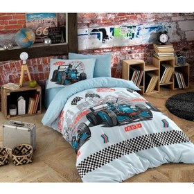 Resim Mira Home Tek Kişilik Genç Erkek Çocuk Nevresim Takımı Race 