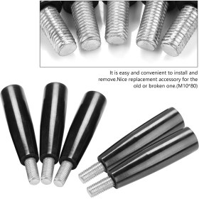 Resim Tenfowee M10 80 Boyutlu 5 Adet Bakelit Eldiven, Dayanıklı Ve Sabit Malzeme, İki Aşamalı Freze Makinesi İçin Yer Değiştirme Aksesuarı 