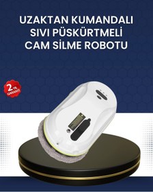 Resim Epilons Çift Diskli Güvenli Otomatik Cam Silme Robotu 