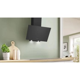 Resim Bosch DWK64PJ60T Duvar Tipi Davlumbaz 60 cm Siyah Cam 