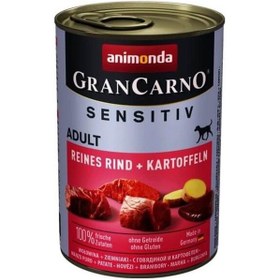 Resim Animonda Gran Carno Sensitiv Sığırlı Patatesli Konserve Yetişkin Köpek Maması 400 G 