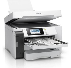 Resim Epson Ecotank M15180 Wi-Fi + Fotokopi + Tarayıcı A3-A4 Siyah Beyaz Mürekkep Tanklı Yazıcı 