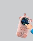 Resim Uzun Menzilli Bebek Telsizi 1-3 Km Çekim 22 Kanal Lcd Ekran Vox Şarjlı 