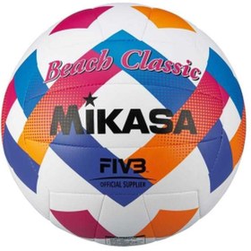 Resim MIKASA Sentetik Deri Plaj Voleybol Topu BV543C-VXA-O 