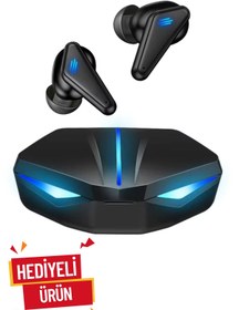 Resim FABRON K55 Kablosuz Oyuncu Kulaklığı Android Ios Uyumlu Düşük Gecikme Gaming Bluetooth Kulaklık Kulak Içi 