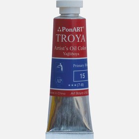 Resim PonArt Troya Yağlı Boya Tüp 15 Primer Mavi 37 ml 