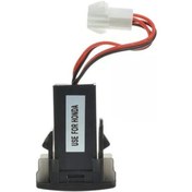Resim Honda İçin 5v 2.1a Usb Bağlantı Noktası Kontrol Paneli Voltmetre Telefon Şarj Cihazı 