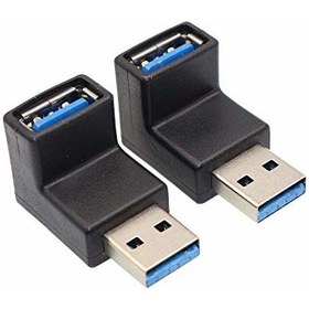 Resim Hadron USB 3.0 Dirsek 90 Derece USB Bağlantı Aparatı 