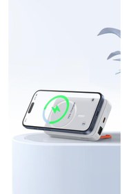 Resim Mcdodo MC-5100 10000MAH 20W MAGSAFE KABLOSUZ POWERBANK - BEYAZ 