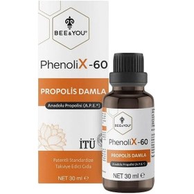 Resim Bee & You Phenolix-60 Propolis Damla 30ml 