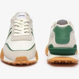 Resim Lacoste Erkek Spor Ayakkabı Beyaz Yeşil 