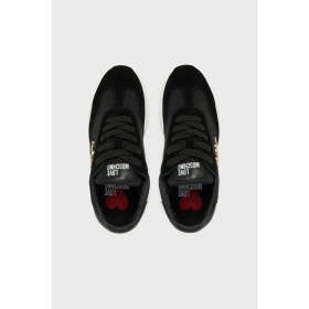 Resim Love Moschino Deri Süet Detaylı Sneaker Ayakkabı Bayan Ayakkabı JA15074G1MINA00A 