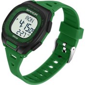 Resim Gaojunshop01 Sanda Erkekler İçin Yeşil Tpu Kayışlı Multifonksiyonel Digital Spor Saati Diğer 