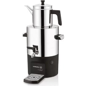 Resim Korkmaz A841-01 Çayşef Semaver Inox/parlak 