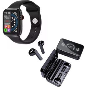 Resim Normadia Full Ekran Akıllı Saat, Powerbankli Kulaklık ve Uyumlu Samsung Galaxy A13 Set 