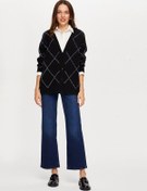 Resim Faik Sönmez Kadın Hırka Uw26trh007 Siyah 