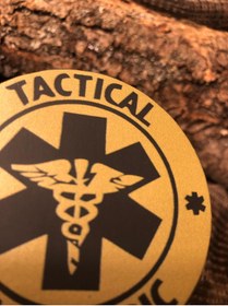 Resim THORSTORE Tactical Paramedic Desert Patch/Peç/Arma (6,5cm) 
