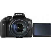 Resim Canon EOS 750D 18-135 MM DSLR Fotoğraf Makinesi 