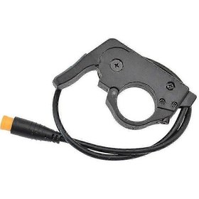 Resim Ebike Thumb Throttle Hızlı Sökme Sol/sağ Ele Uygun, Ebike Huiliang İçin 24v/36v/48v İle Uyumlu 