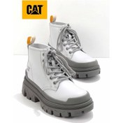 Resim Grey Hakiki Deri Kadın Bot & Bootie Cat0111121703 Grey 
