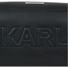 Resim Karl Lagerfeld %58 Polyester, %42 Poliüretan Siyah Kadın Omuz Çantası B1W30001999 