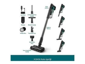 Resim Philips XC6456/10 6000 Serisi Kablosuz Şarjlı Dikey Süpürge 