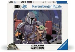 Resim Ravensburger 1000 Parça Puzzle Star Wars Mandalorian 120005124 