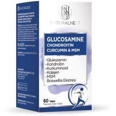 Resim NaturalNest Glucosamine Chondroitin MSM 60 Tablet 